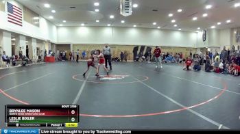 65 lbs 7th Place Match - Leslie Bixler, Indiana vs Brynlee Mason, North Knox Wrestling Club