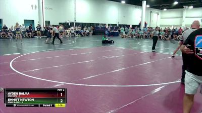 126 lbs Quarters & Wb (16 Team) - Ayden Balma, Spec Ops vs Emmitt Newton, Iowa Black