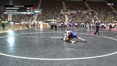 6A 126 lbs Semifinal - Hayden Cook, Gulf Shores vs Luke Dickinson, Pike Road School