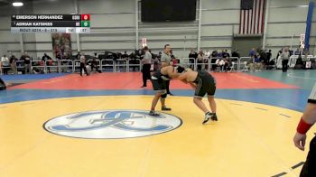 6 - 215 lbs Cons. Round 2 - Emerson Hernandez, Osbourn vs Adrian Katsikes, Westfield