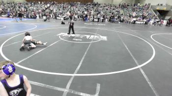 54 lbs Round Of 16 - Wyatt Balla, Sierra Sabers vs Jraexyn Pagaragan, Gold Rush Wrestling