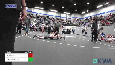 70 lbs Final - Iker Cole, Weatherford Youth Wrestling vs Gage McElfresh, Shelton Wrestling Academy