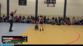 95 lbs Semifinal - Aj Woerpel, Team Nazar vs Keaton Henry, Immortal Athletics WC