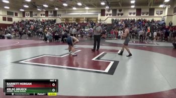 138 lbs Round 2 - Barrett Morgan, Algona vs Kelso Brueck, Xavier, Cedar Rapids