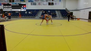 160 lbs Round 3 (4 Team) - Kisten Elbek, Treasure Valley CC vs Klaira Flatt, Linfield University