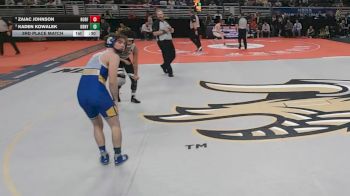 3rd Place Match - Kaden Kowalek, Kearney vs Zaiac Johnson, Norfolk