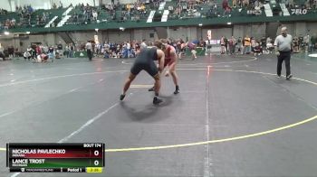 285 lbs Cons. Round 3 - Lance Trost, Michigan vs Nicholas Pavlechko, Indiana