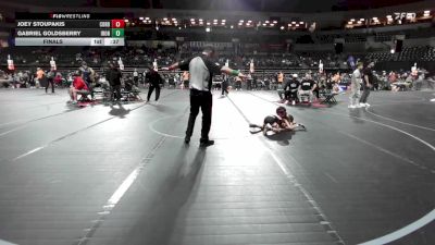 49 lbs Final - Joey Stoupakis, Cordoba Trained vs Gabriel Goldsberry, Iron Horse