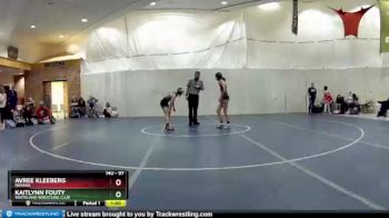 97 lbs Round 1 - Kaitlynn Fouty, Whiteland Wrestling Club vs Avree Kleeberg, Indiana