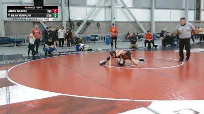 74 lbs 3rd Place Match - Aiden Garcia, Billings Wrestling Club vs Silas Templar, Run To Danger Wrestling