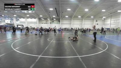 77 lbs Consi Of 16 #2 - Colton Hathaway, Falcons/Taunton vs Nicholas Flaherty, New England Gold WC