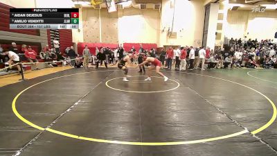 157 lbs Consi Of 4 - Aidan DeJesus, Berlin vs Amilio Venditti, Jonathan Law