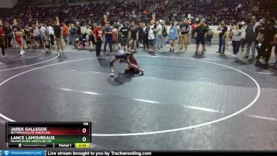 96 lbs Champ. Round 1 - Lance Lamoureaux, Palmer Divide Wrestling Inc. vs Jarek Gallegos, Betterman Elite Wrestling