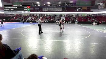 132 lbs Cons. Round 3 - Charles Savoie, Centennial vs Noah Lopez, Borah