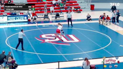 174 lbs Semifinal - Kyle Lee, Roanoke College vs Tyler-Nicholas Ritz, Shenandoah University