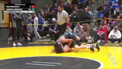 185 lbs Semifinal - Evan Montalvo, The Empire vs Andrew Anderson, Vacaville Wrestling Club