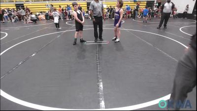 110 lbs Rr Rnd 1 - Elliot Grigg, Chickasha Youth Wrestling vs James Harms, Cowboy Wrestling Club