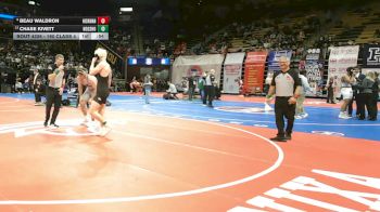 190 Class 4 lbs Semifinal - Beau Waldron, Hickman vs Chase Kivett, Neosho