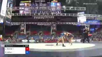 112 lbs Round Of 32 - Lily Grismer, Montana vs Destiney Lofton, Minnesota