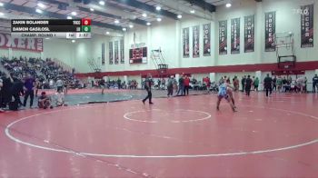 157 lbs Champ. Round 1 - Zakin Bolander, Treasure Valley CC vs Damon Gasilosl, Linfield University