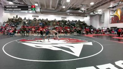 144 lbs Cons. Round 2 - Apurva Adhikari, Overland vs Mitch Dillon, Chatfield