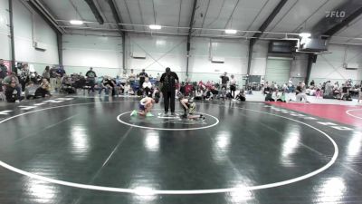 75 lbs Semifinal - Ashton Johnson, Athens Christian Wrestling vs Hawk Carter, Commerce Wrestling Club