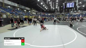 101 lbs Quarterfinal - Averie Brehm, Stevens Raiders vs Wai Fandrich, Darkhorse WC