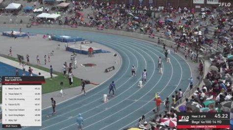 2026 AAU Junior Olympic Games - Youth Boys' 4x100m Relay, Semi-Finals 3 - Age 14