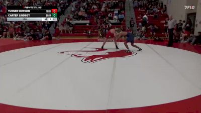 150 lbs Round 2 (3 Team) - Carter Lindsey, Bob Jones vs Turner Hutson, Thompson HS