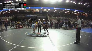 190 2A Quarterfinal - Darrius Montgomery, George S. Middleton HS vs Mateo Martinez, Somerset