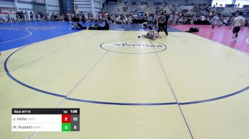 138 lbs Rr Rnd 3 - Jak Keller, Michigan Grapplers Blue vs Malachi Puckett, BoomRanch