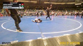 50 lbs Final - Nayelli Romero, Salem Elite Mat Club vs Celine Hashmi, Savage House Wrestling Club