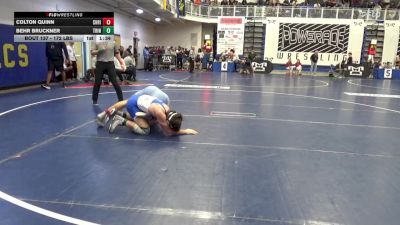 172 lbs R-64 - Colton Quinn, Christian Brothers Acad.-NJ vs Behr Bruckner, Trinity