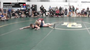 50 lbs Rr Rnd 1 - Madison Barrett, MGW Death By Chocolate - W vs Hali Rayburn, Ohio Outcasts - W