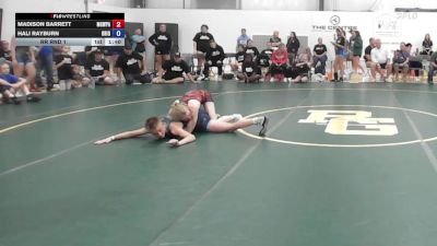 50 lbs Rr Rnd 1 - Madison Barrett, MGW Death By Chocolate - W vs Hali Rayburn, Ohio Outcasts - W