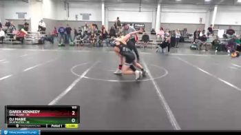 100 lbs Round 1 (4 Team) - Darek Kennedy, Bull Island vs DJ Mabie, 84 Athletes