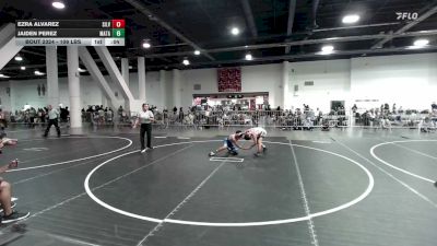 95 lbs Quarterfinal - Izac Spenger, Desert Dogs WC vs Joshua Perez, El Paso Wildcats WC