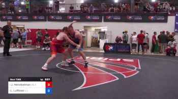 125 kg Semifinal - Joshua Heindselman, Oklahoma Regional Training Center vs Luke Luffman, Illinois Regional Training Center/Illini WC