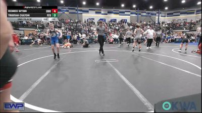 80 lbs Quarterfinal - Ely Garrett, D3 Wrestling Cluib vs Maverick Knox, Team Guthrie Wrestling