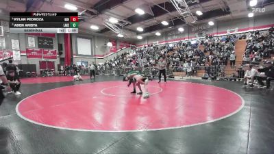 126 lbs Semifinal - Aden Arista, Lakeside vs Rylan Pedroza, Buena