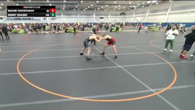 215 lbs Cons. Round 3 - Henry Drazek, Unattached vs Maxim Vostryakov, Wrestling University