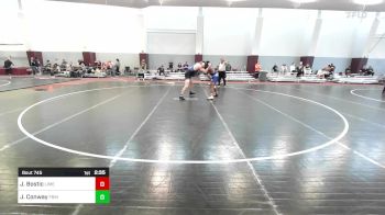 184 lbs Consi Of 8 #2 - Jaquez Bostic, Limestone University vs James Conway, Franklin & Marshall