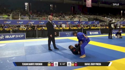 Teagan Daunte Foreman vs Rafael Ziggy Pineda 2026 Pan Kids Jiu-Jitsu IBJJF Championship