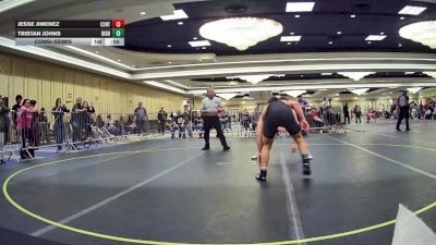 157 lbs Consolation - Jesse Jimenez, Centennial HS vs Tristan Johns, Bishop Gorman HS