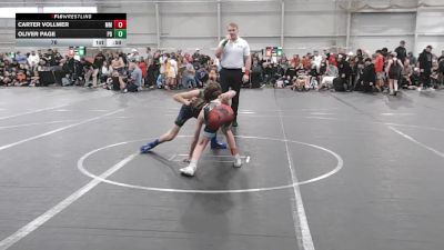 76 lbs Round 1 (6 Team) - Carter Vollmer, Mitten Mayhem vs Oliver Page, Potentially Dangerous