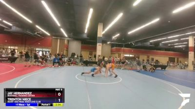 120 lbs Cons. Round 2 - Jay Hernandez, Rockwall Training Center vs Trenton Niece, Heart And Pride Wrestling Club