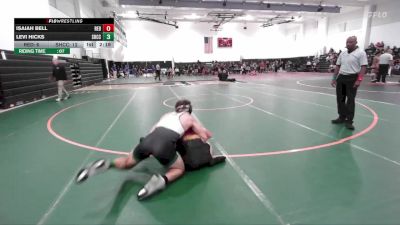 149 lbs Round 2 (3 Team) - Isaiah Bell, College Of The Redwoods vs Levi Hicks, Shasta Community College