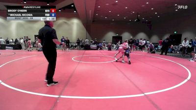 88 lbs Quarters - Brody O'Hern, New York vs Michael Nicosia, Pennsylvania