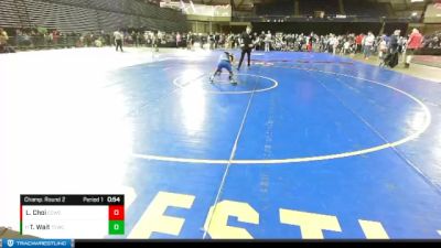 84 lbs Champ. Round 2 - Triton Wait, Twin City Wrestling Club vs Logan Choi, Cherry Creek Wrestling Club