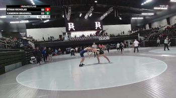 174 lbs Champ. Round 2 - Cameron Braswell, Central Oklahoma vs Ethan Nicholas, Northeastern Oklahoma
